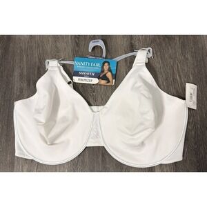 NWT Vanity Fair Radiant Collection Minimizer Bra Size 44DDD White